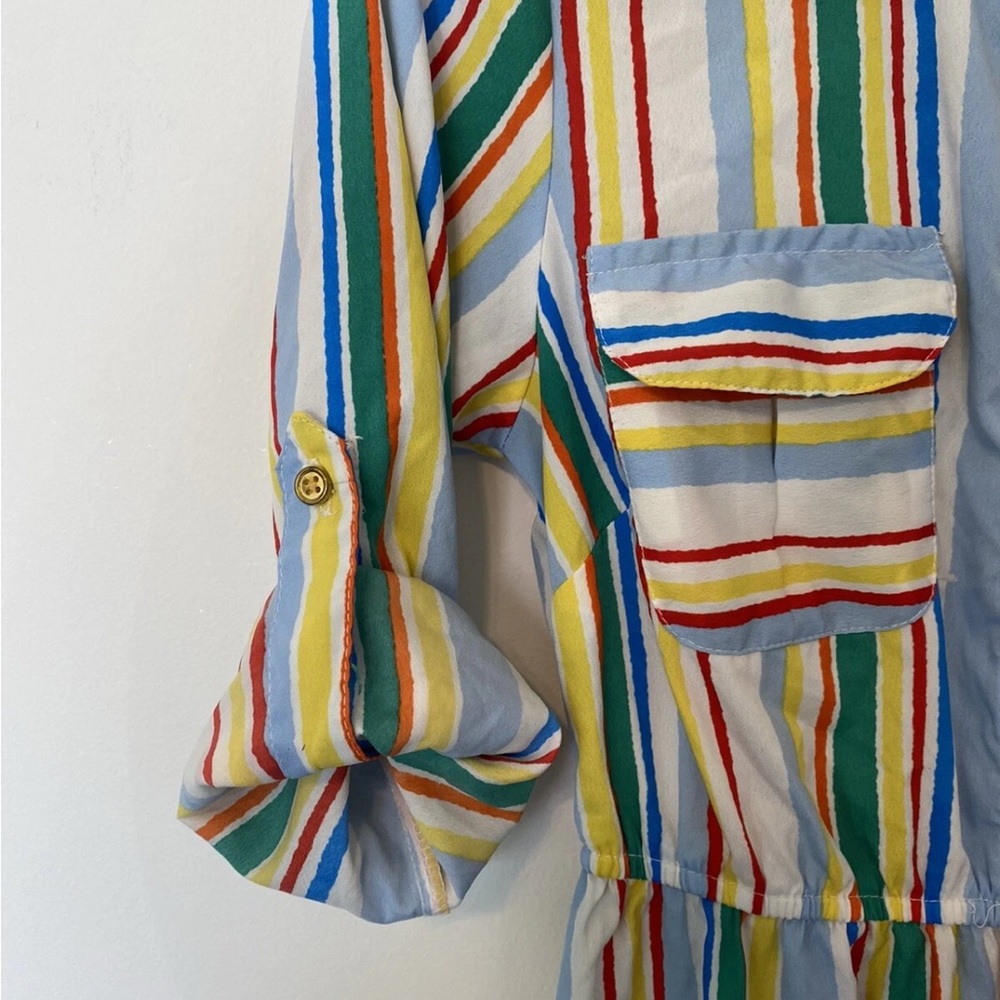 Speed Control Multicolor Striped Dress - Picture 4 of 10